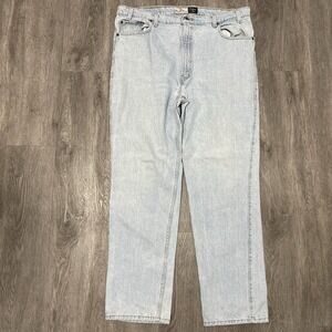 Vintage Levi's Jeans Men's 40x32 530 Blue Brown Tab Light Wash Loose 90's USA